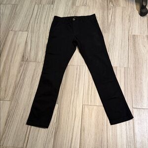 Izod Black Straight-Leg Kids Pants